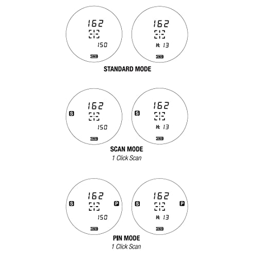 Golf Buddy Laser 2S Rangefinder with Quick Grab Magnet | 880 Yards