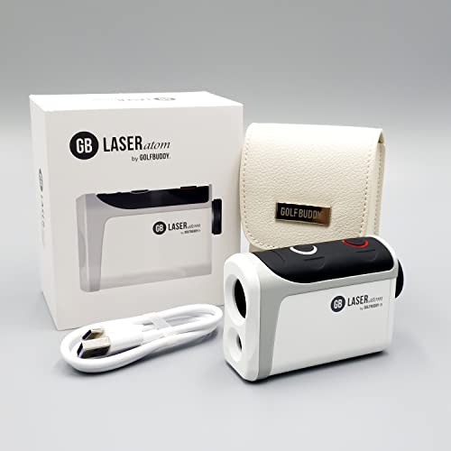 GOLF BUDDY Laser Atom Rechargeable Rangefinder | 880Y Premium Model
