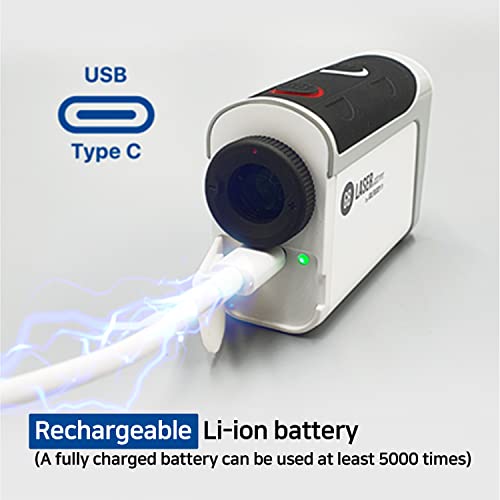 GOLF BUDDY Laser Atom Rechargeable Rangefinder | 880Y Premium Model