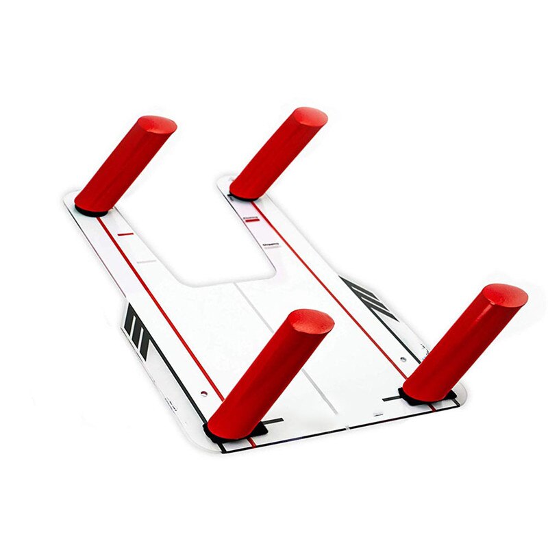 Golf Slice and Hook Corrector with 4 Angled Rods | Swing Trainer