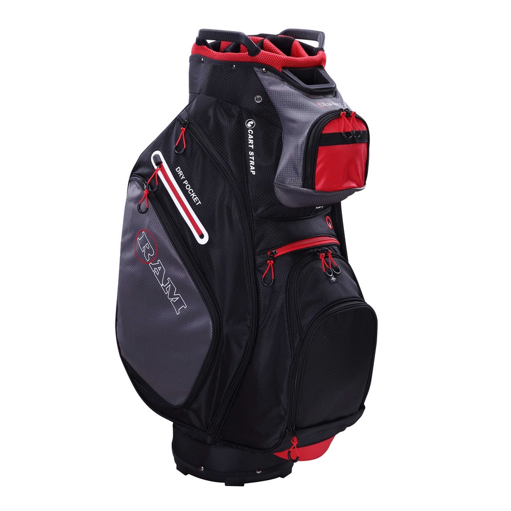 Ram FX Deluxe Golf Cart Bag 14 Way Full Length Dividers | 8 Colors