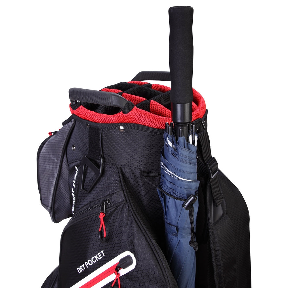 Ram FX Deluxe Golf Cart Bag 14 Way Full Length Dividers | 8 Colors