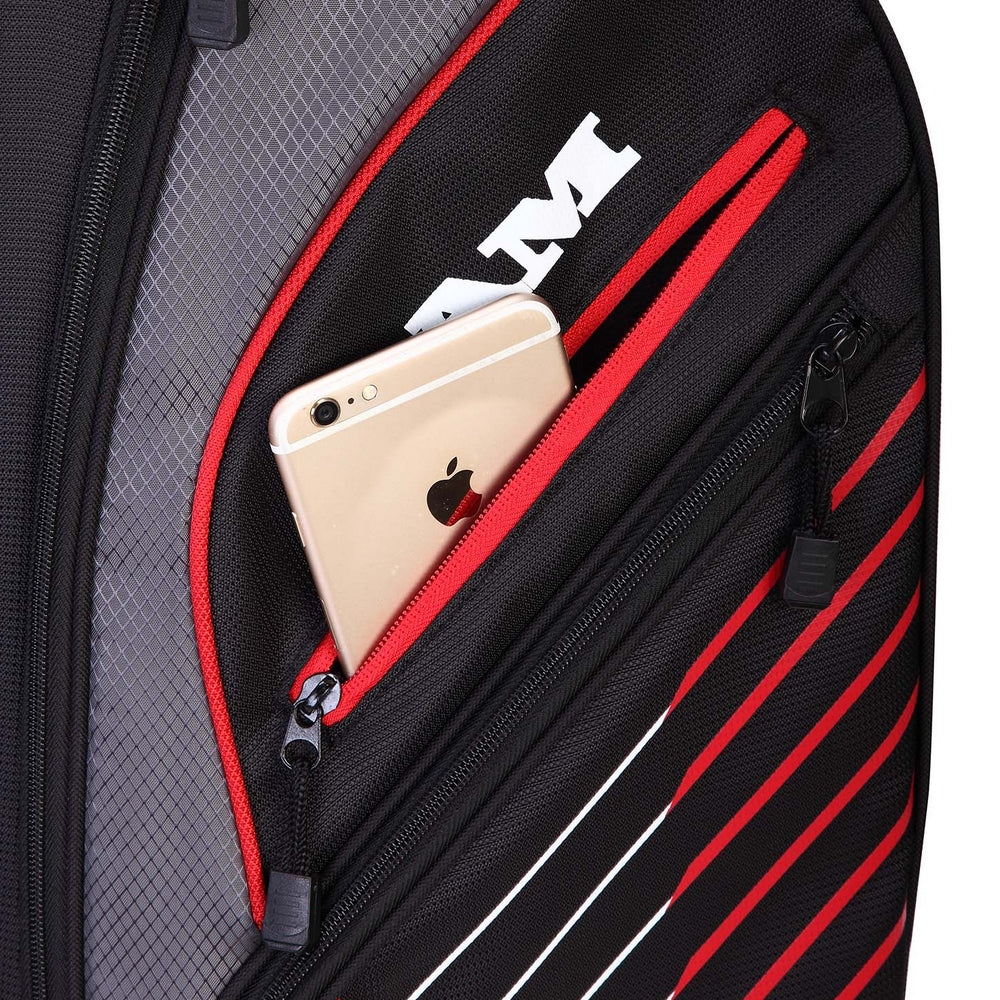 Ram Golf Lightweight Dual Strap Stand/Carry Bag | 5 Way Top