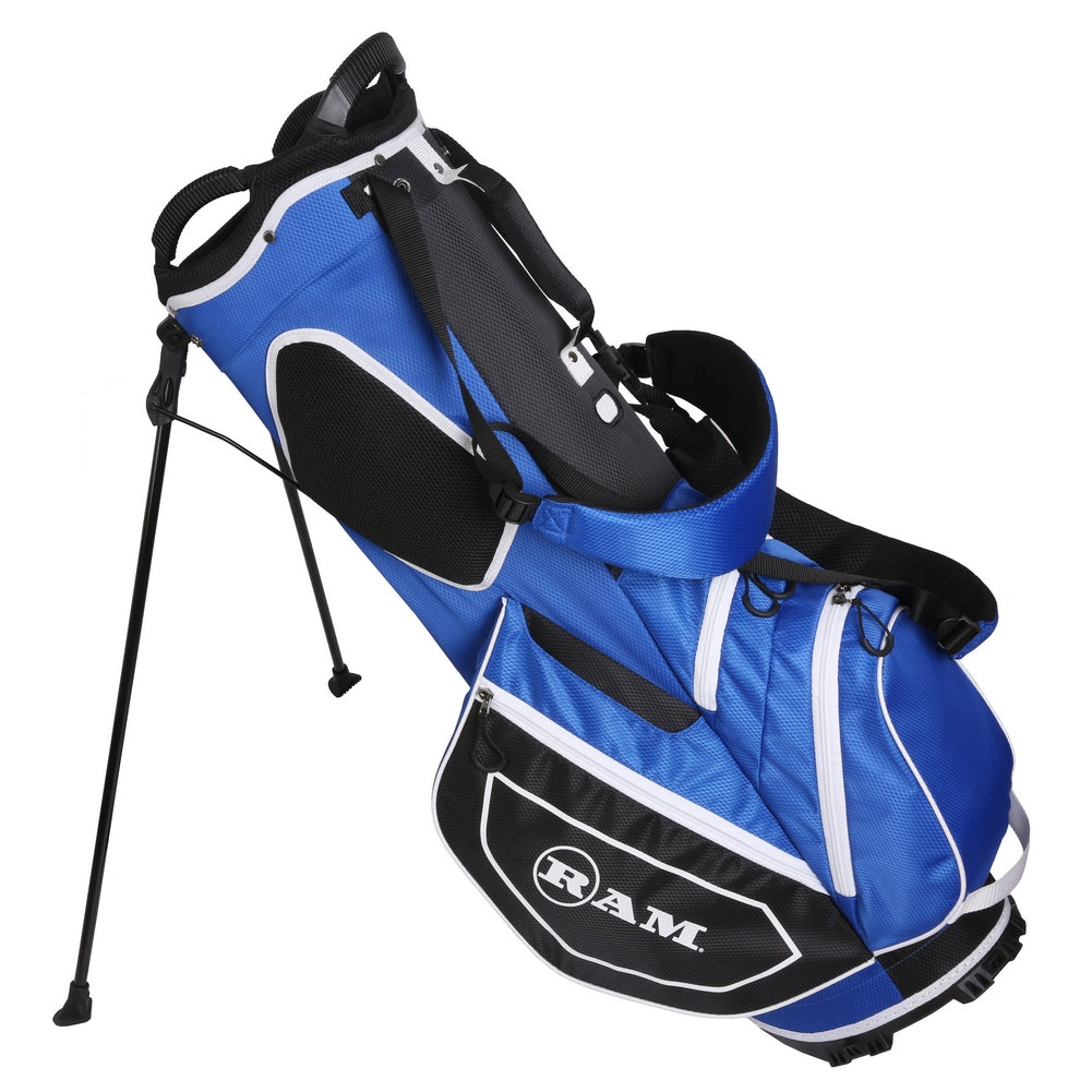 Ram FX Lightweight Golf Stand Carry Bag | Full Length Dividers
