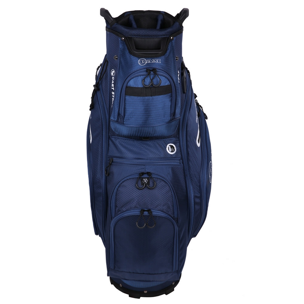Ram Golf FX Deluxe Golf Cart Bag 14 Way Full Length Dividers 8