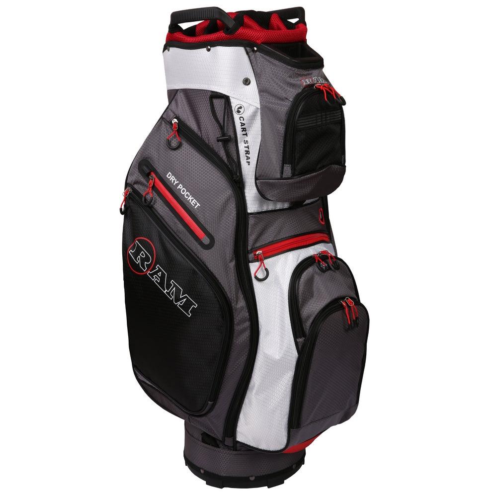 Full length divider golf cart bag best sale
