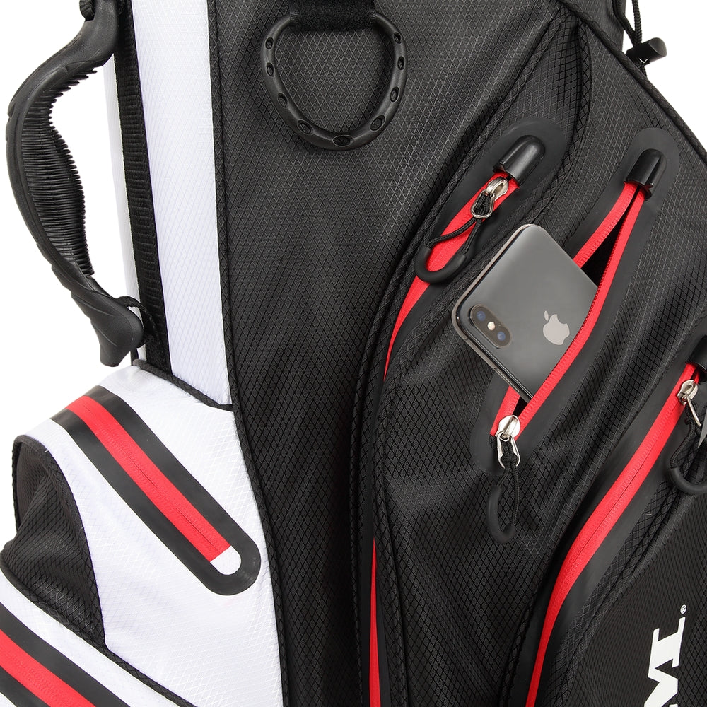 Ram Golf Waterproof Cart Bag 14 Way Club Dividers 3 Color Options Fairways 2 Bunkers