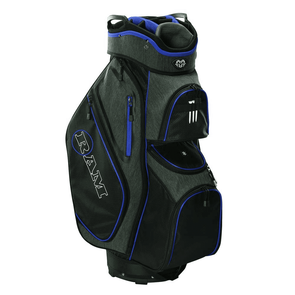 Ram Golf Tour Cart Bag with 14 Way Dividers Top | 4 Colors