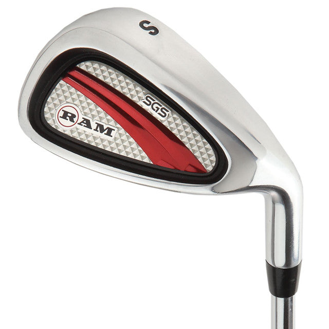 Ram SGS Mens Golf Clubs Starter Set with Stand Bag | Steel Shafts