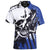 Tattoo Blade Performance Golf Shirt | Blue