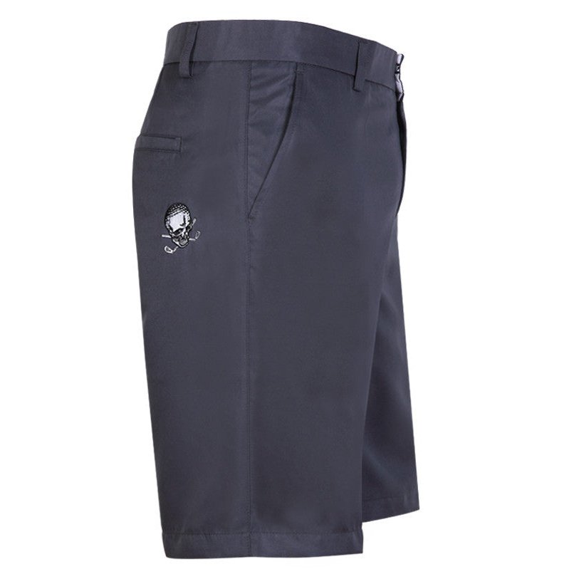 ProCool OB Men&#39;s Shorts Tattoo Golf with Skull | Charcoal Grey