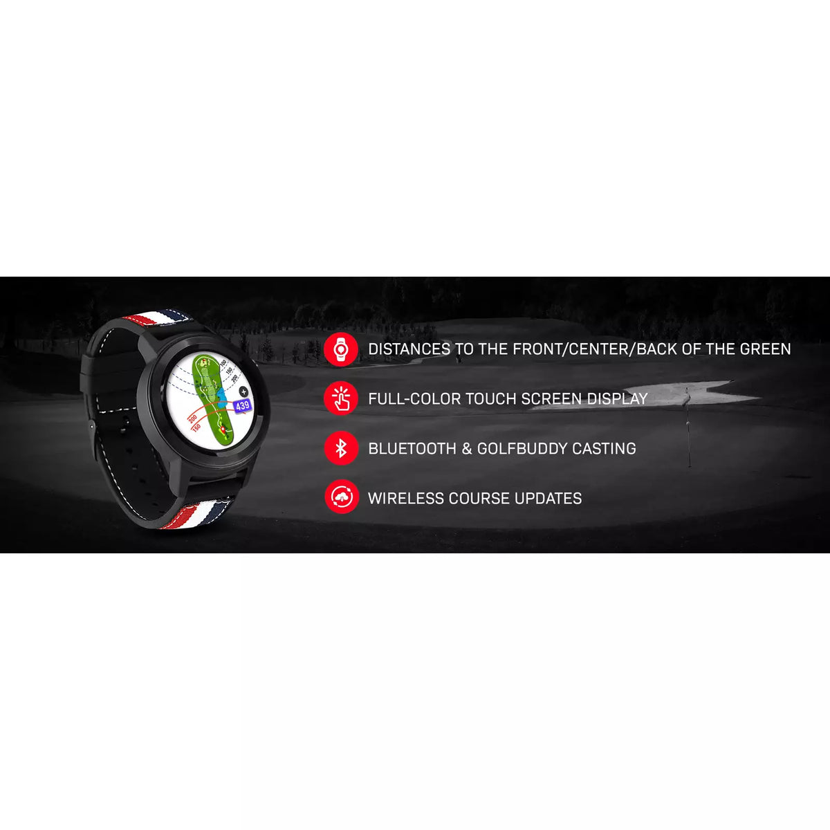 GOLF BUDDY aim W11 GPS Golf Watch