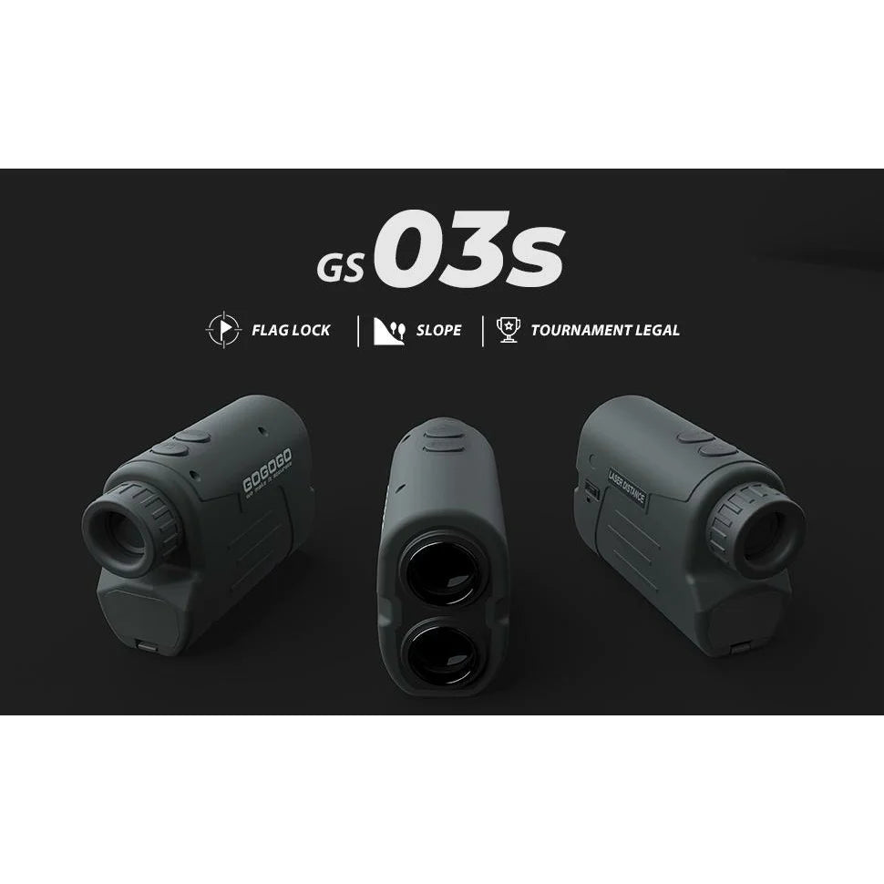 Golf Laser Rangefinder | Gogogo GS03 Black 650/900Y