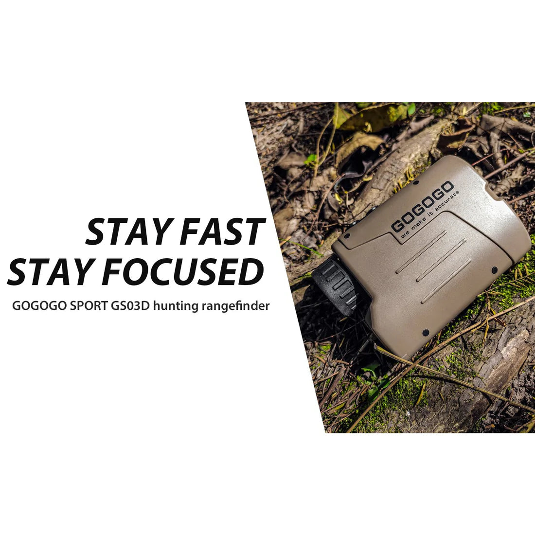 Laser Rangefinder | Gogogo GS03D Desert Yellow 1200Y