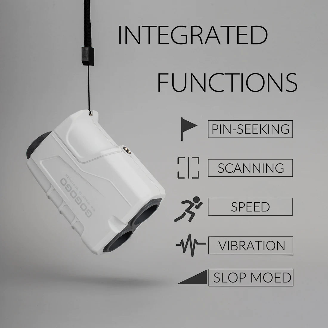 Laser Rangefinder | Gogogo GS19W White 900Y USB Cable