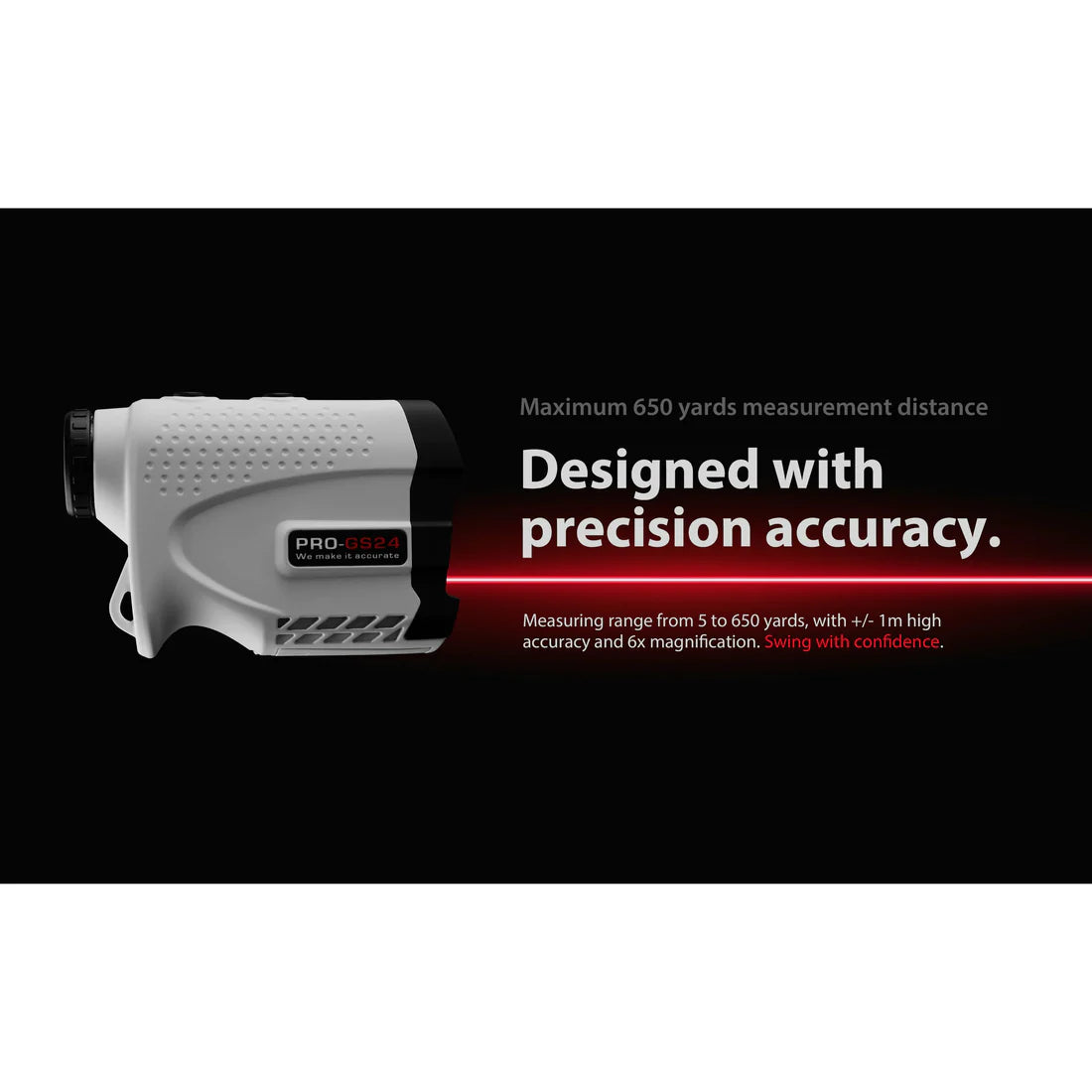 Gogogo Sport Vpro Rangefinder for Hunting 1200 Yards 6X Magnification Range  Finder with Slope GS06CA 