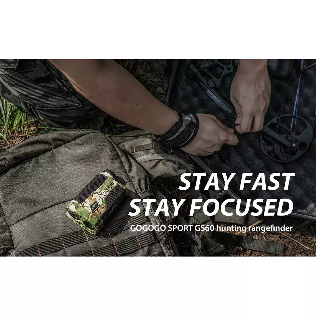Gogogo Sport Vpro GS60 Rangefinder Red Display | Distance Calculator