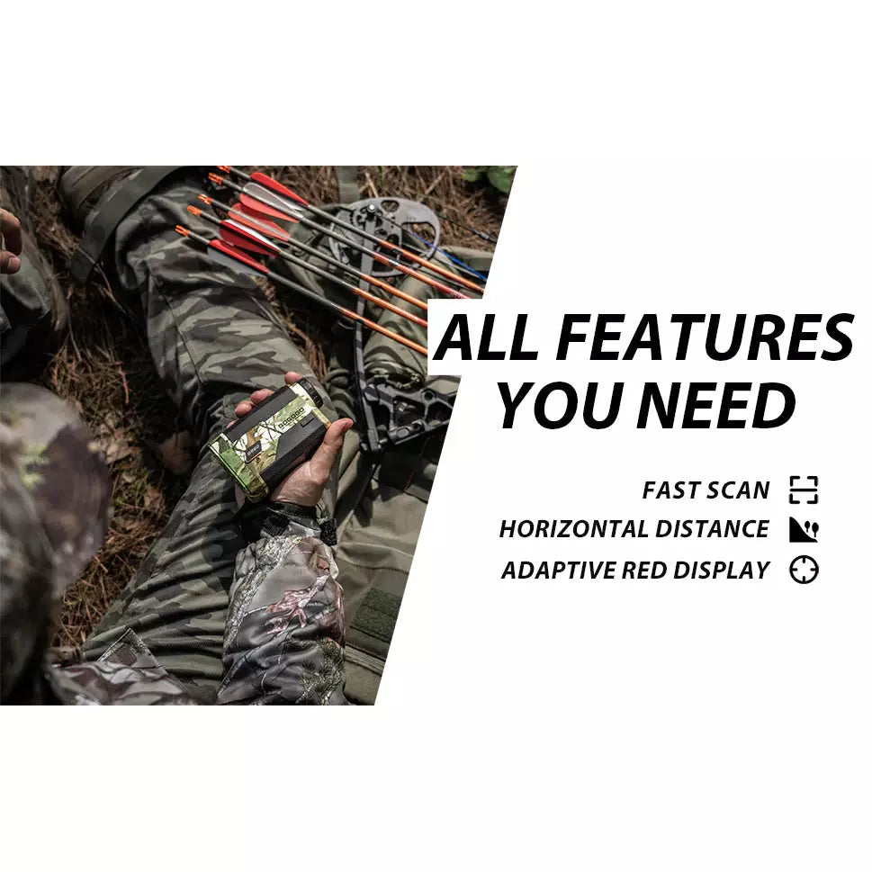 Gogogo Sport Vpro GS60 Rangefinder Red Display | Distance Calculator