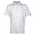 Tattoo Micro Skull Cool Stretch Golf Shirt | White