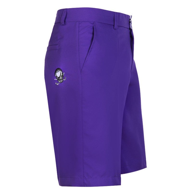 ProCool OB Men&#39;s Shorts Tattoo Golf with Skull | Purple