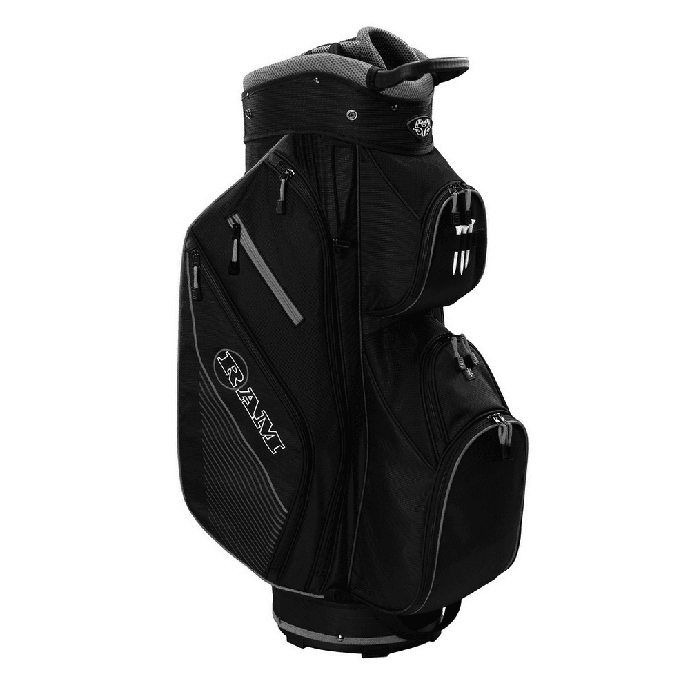 Ram Golf Lightweight Cart Bag with 14 Way, Full-Length Dividers | 4 Colors