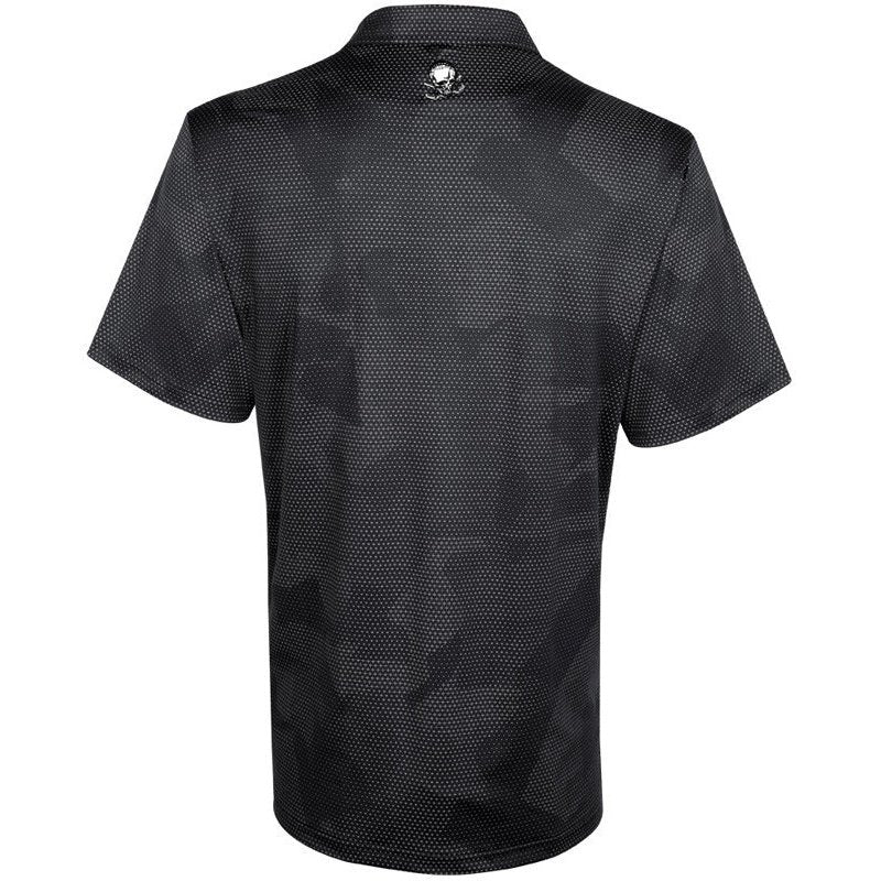 Tattoo Rogue Cool Stretch Golf Shirt | Black