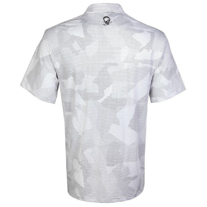 Tattoo Rogue Cool Stretch Golf Shirt | White