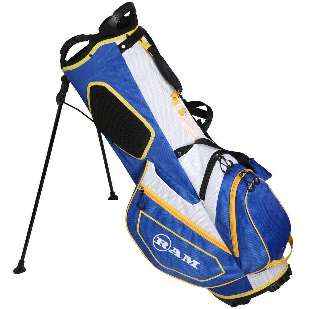 Ram FX Lightweight Golf Stand Carry Bag | Full Length Dividers