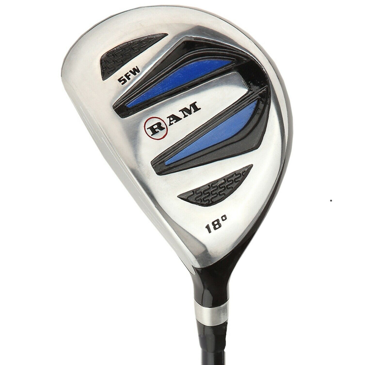 Ram Golf EZ3 Mens Graphite Wood Set Driver, 3 &amp; 5 Woods | Left Handed