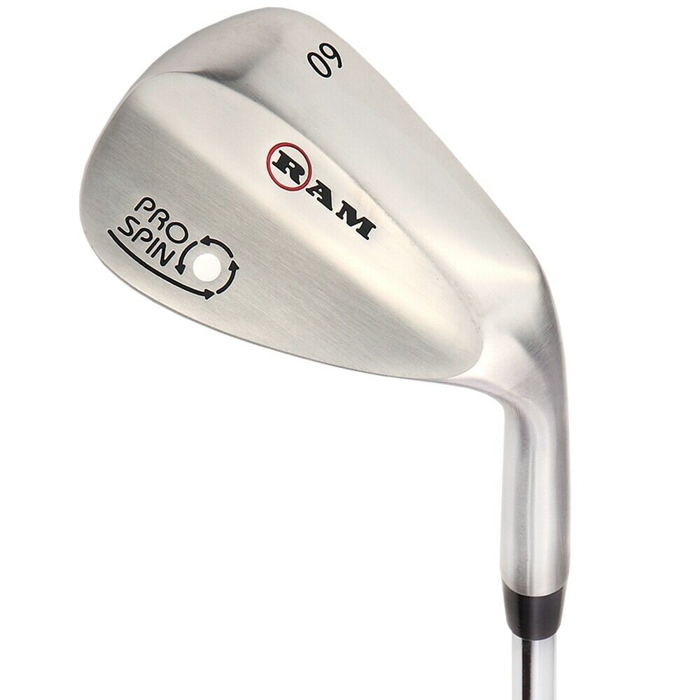Pro Spin 3 Wedge Set Ram Golf | 52° Gap, 56° Sand, 60° Lob Wedges