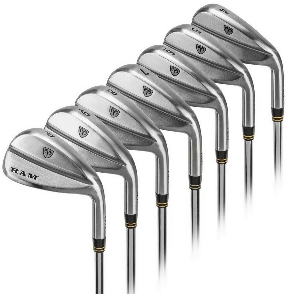 Ram Golf FX77 Players Distance Stainless Iron Set 4-PW | Graphite or Steel