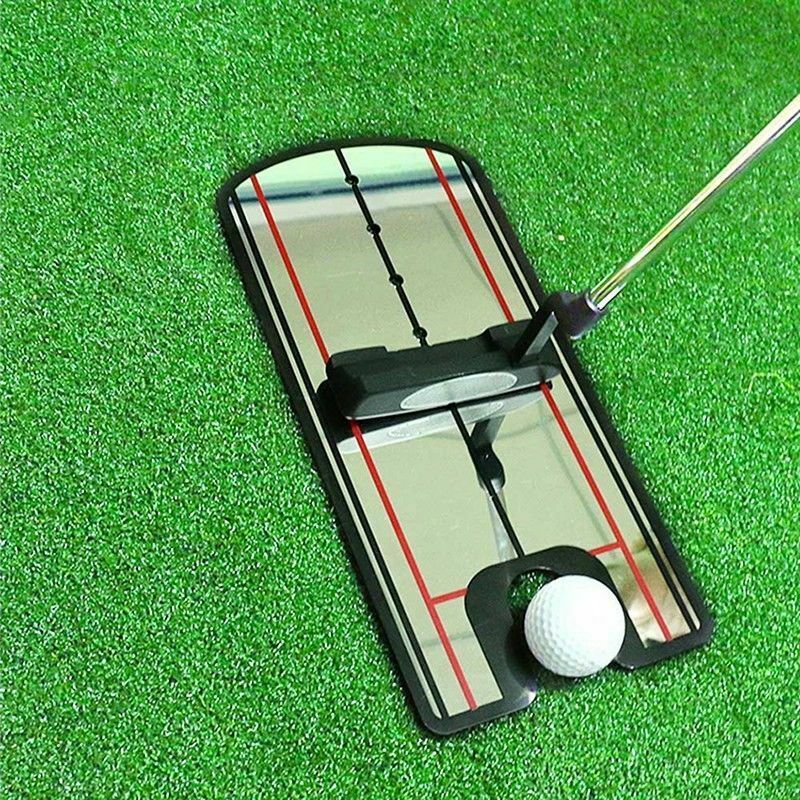 Golf Putting Eye Line Alignment Mirror | Training Aid
