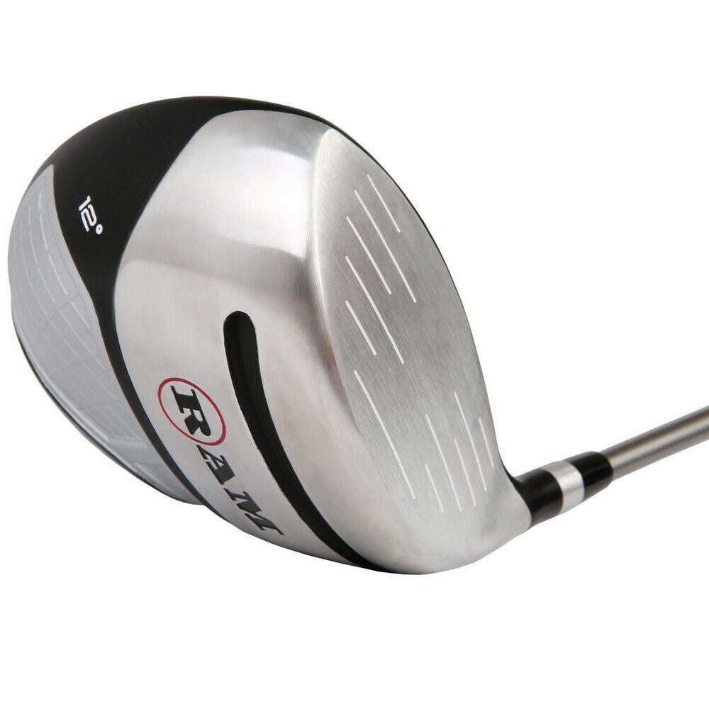 Ram Golf Laser Anti-Slice Offset 460cc Oversize Driver, Mens Right Hand