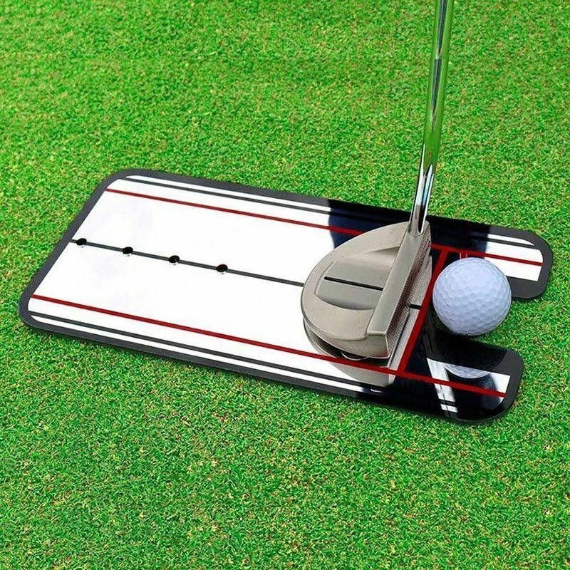 Golf Putting Eye Line Alignment Mirror | Training Aid