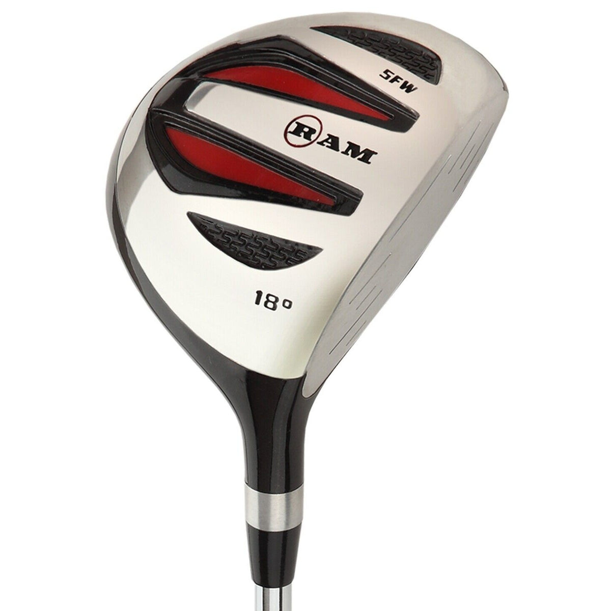 Ram Golf SGS Mens Fairway Wood - Headcover Included -Steel Shaft