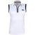 Women's Lucky 13 Sleeveless Tattoo Golf Shirt | White & Black