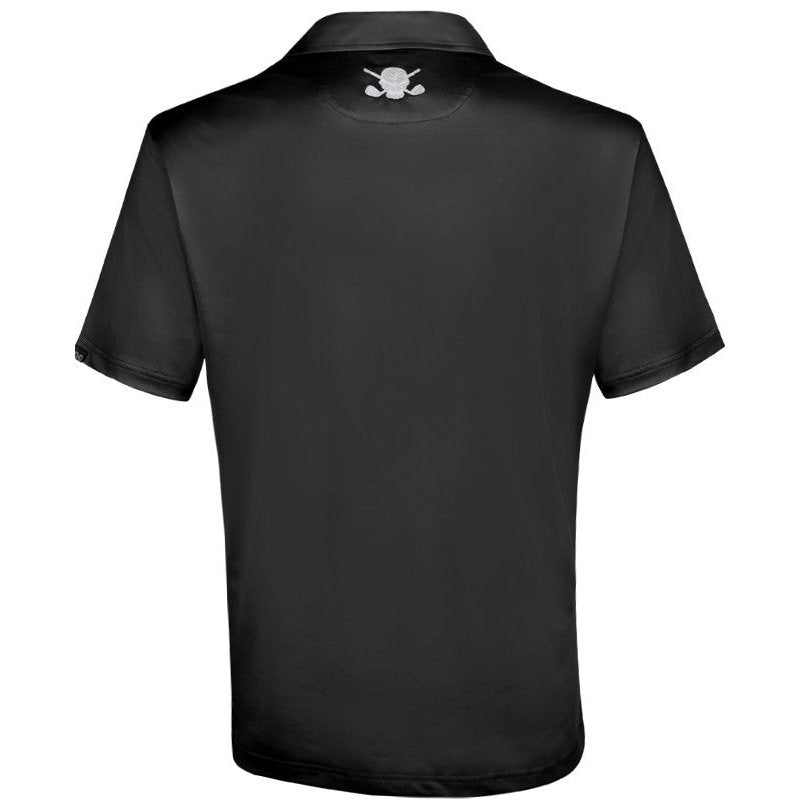 Tattoo Still Basic Cool Stretch Golf Shirt | Black