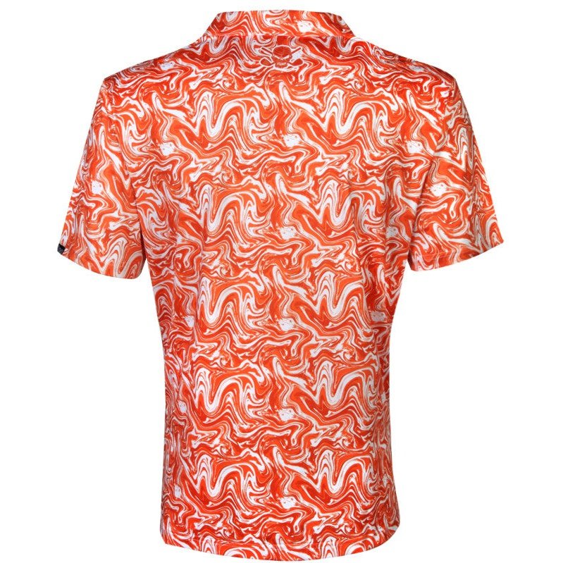 Tattoo Stryker Cool Stretch Golf Shirt | Orange