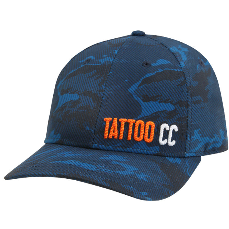 Camo Tattoo CC Performance Golf Hat | Blue
