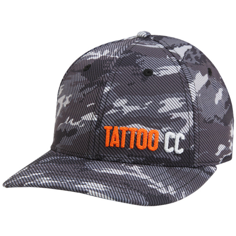 Camo Tattoo CC Performance Golf Hat | Grey