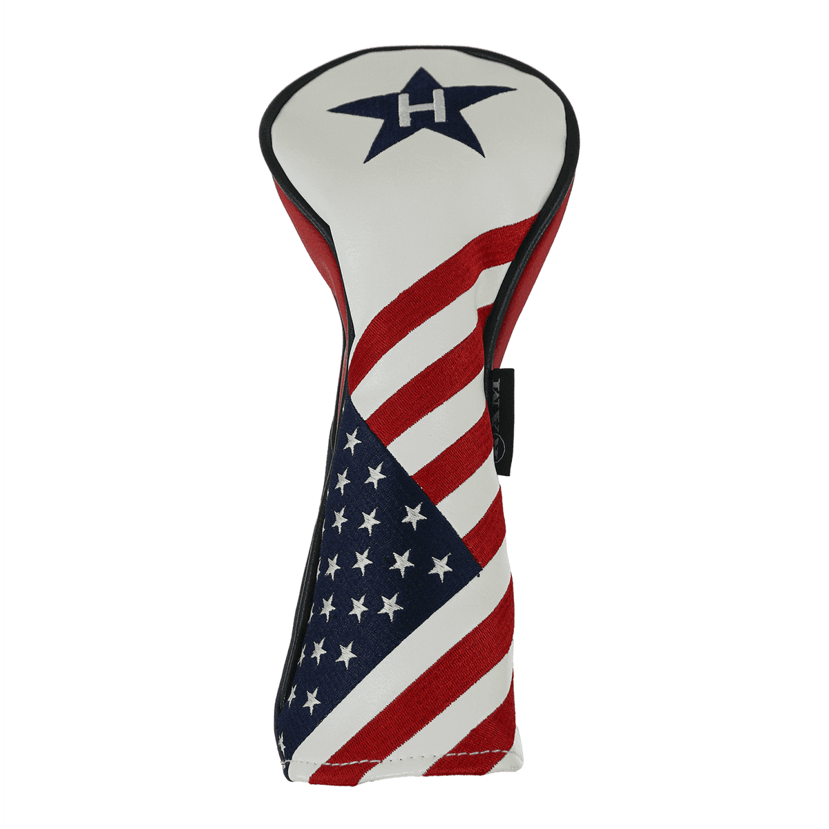 USA STARS AND STRIPES LEATHER HEADCOVER For DRIVER WOOD / HYBRID