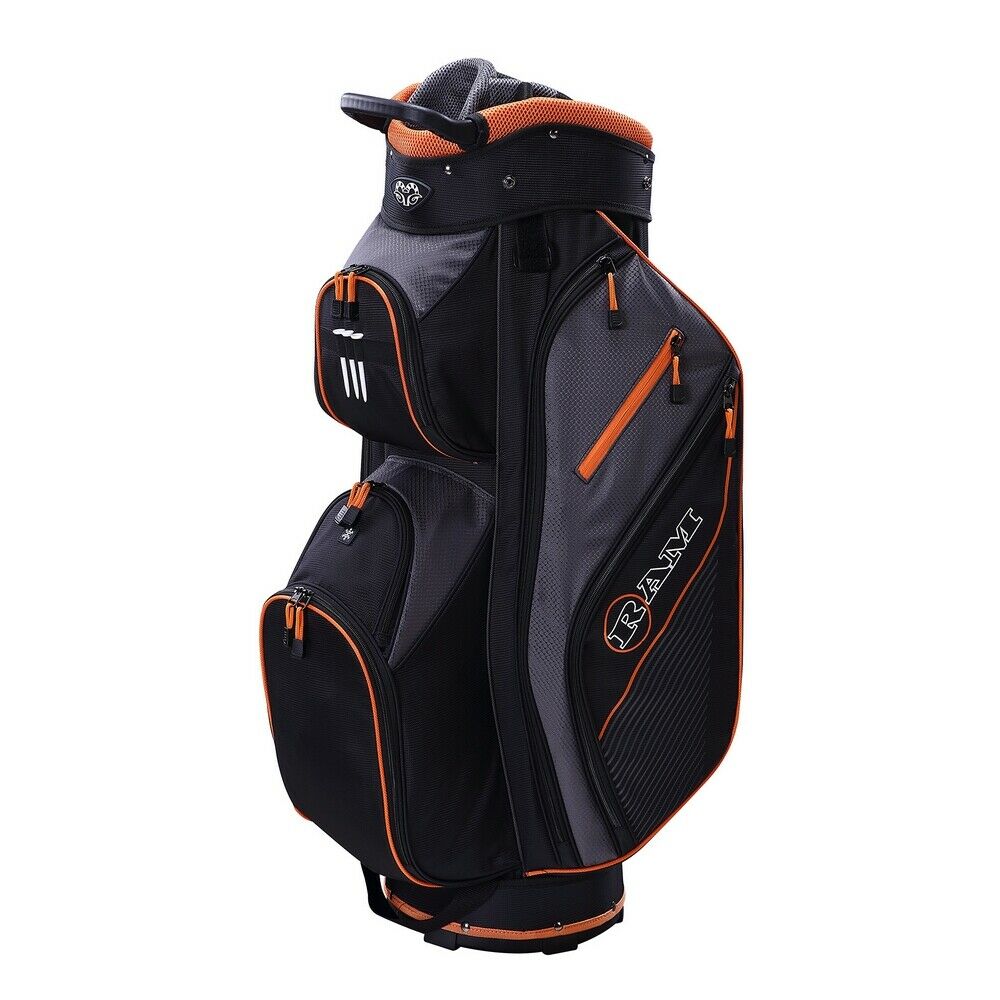 Ram Golf Lightweight Cart Bag with 14 Way, Full-Length Dividers | 4 Colors