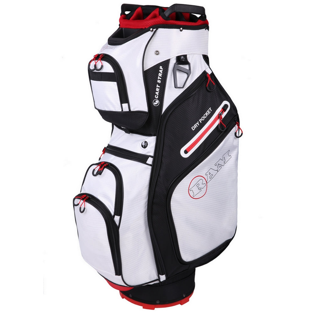 Ram FX Deluxe Golf Cart Bag 14 Way Full Length Dividers | 8 Colors