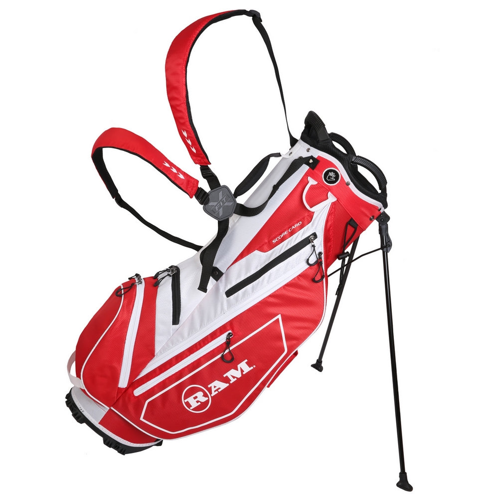 Ram FX Lightweight Golf Stand Carry Bag | Full Length Dividers