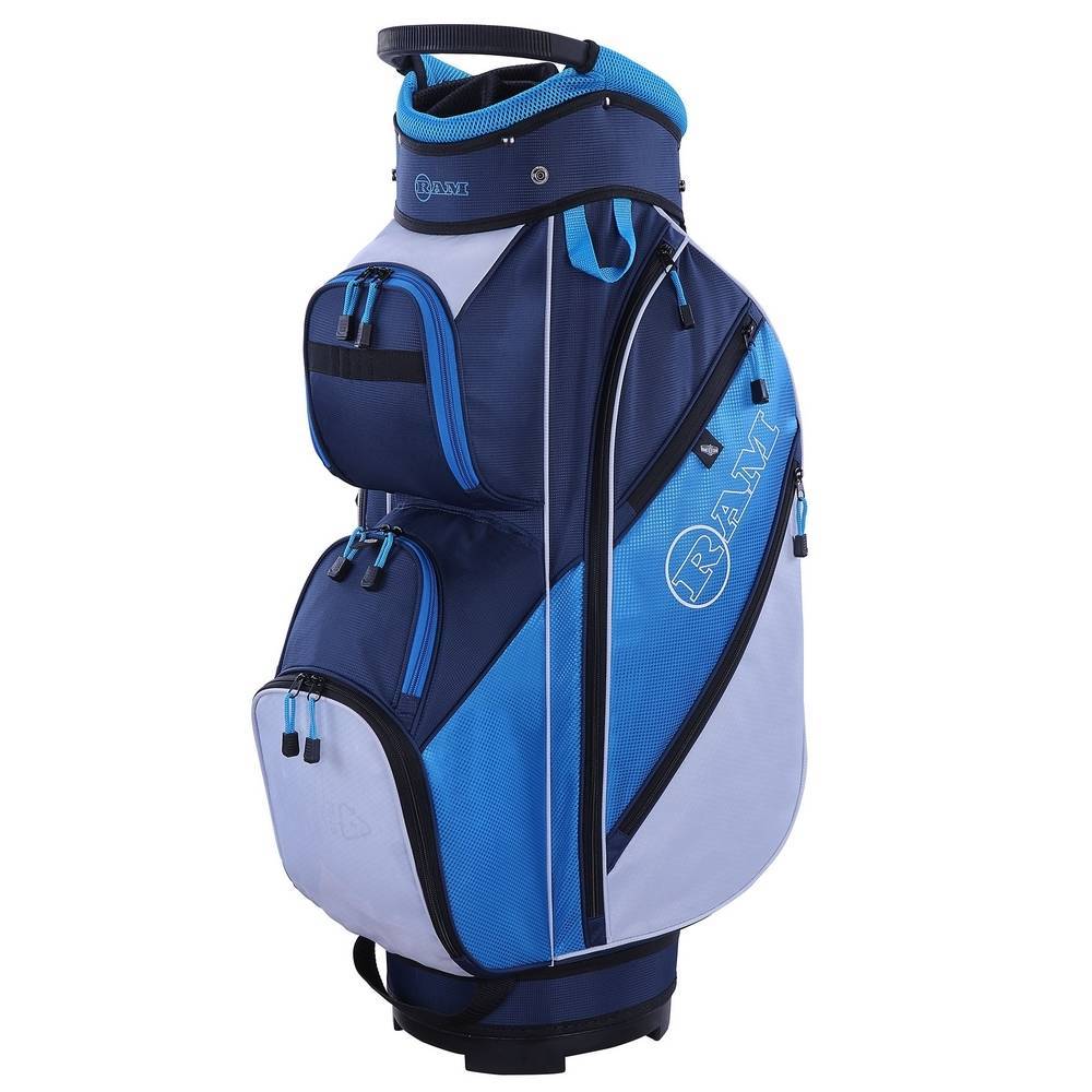 Ram Golf Lightweight Ladies Cart Bag 14 Way Dividers Top | 4 Colorways