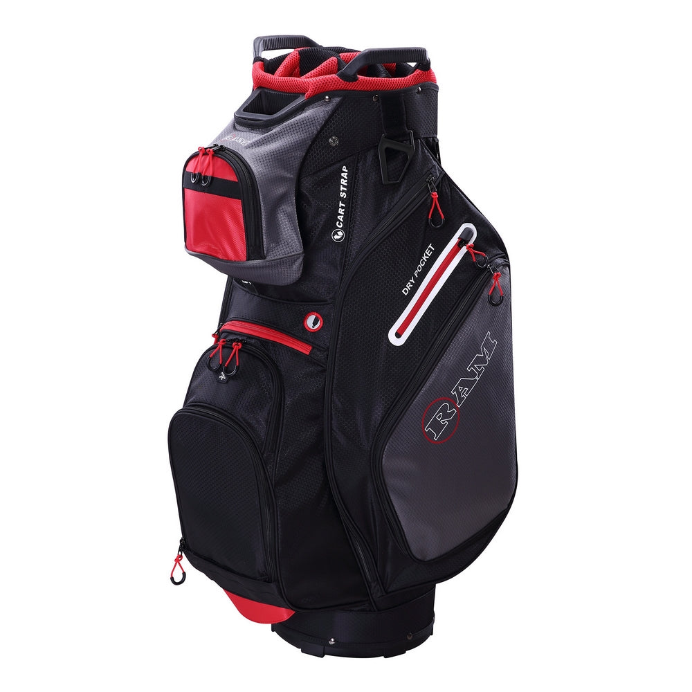 Ram FX Deluxe Golf Cart Bag 14 Way Full Length Dividers | 8 Colors