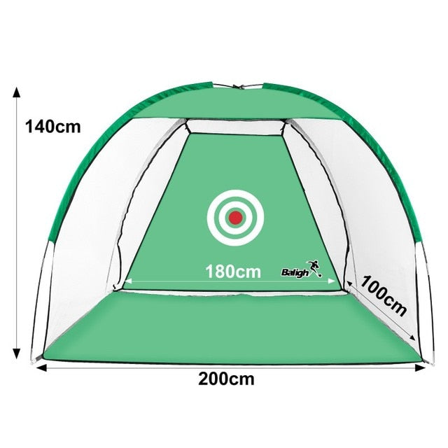Golf Driving Hit Practice Net-Cage 3 Sizes | 2 Color Options