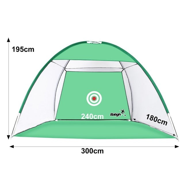 Golf Driving Hit Practice Net-Cage 3 Sizes | 2 Color Options