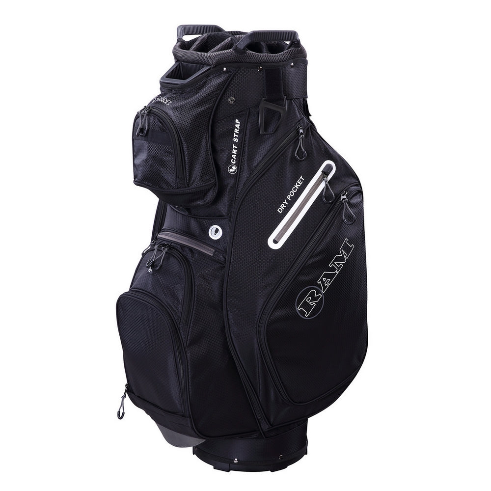 Ram FX Deluxe Golf Cart Bag 14 Way Full Length Dividers | 8 Colors