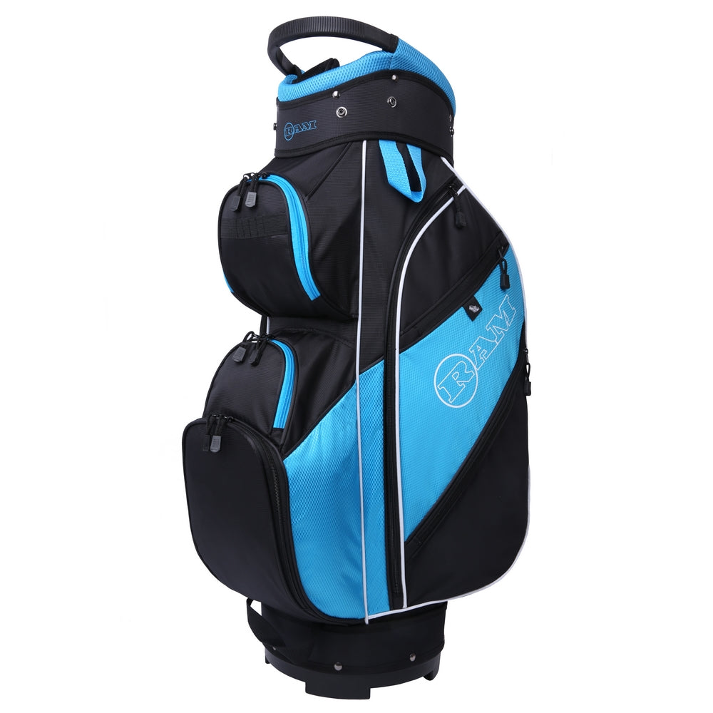 Ram Golf Lightweight Ladies Cart Bag 14 Way Dividers Top | 4 Colorways